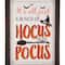 Glitzhome® Halloween Wooden Standing Easel Sign Décor
